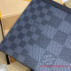 N60444 Pochette Voyage Damier Graphite Canvas