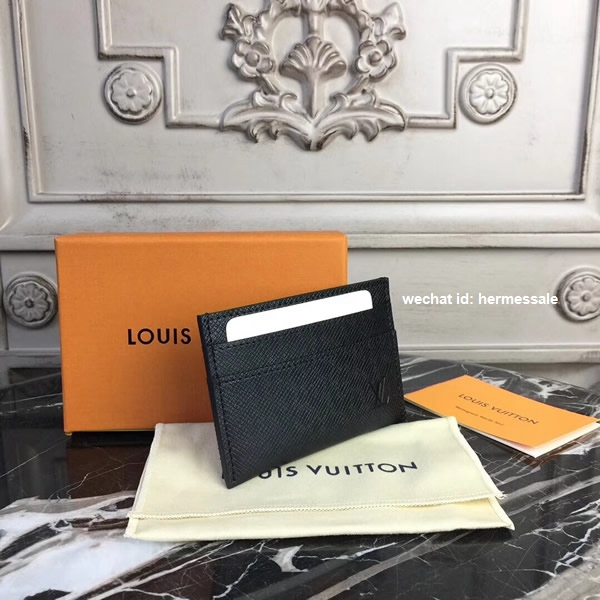 Louis Vuitton M32730 Porte Cartes Double Taiga Leather