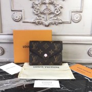 Louis Vuitton M62360 Victorine Wallet Monogram Rose Ballerine