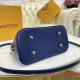 M40855 Alma BB Epi Leather Handbag (Indigo)