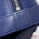 M40855 Alma BB Epi Leather Handbag (Indigo)