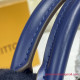 M40855 Alma BB Epi Leather Handbag (Indigo)