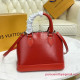 M41160 Louis Vuitton Alma BB Epi Leather (Coquelicot)