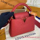 M56845 Capucines Mini Taurillon Handbag (Authentic Quality)
