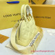 M59821 Alma BB Bubblegram Leather Handbag (Banana)