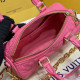 M59826 Papillon BB Bubblegram Leather Handbag (Dragon Fruit)