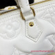 M59827 Papillon BB Bubblegram Leather Handbag (Snow)