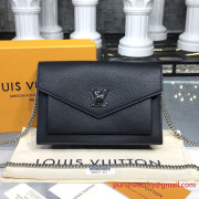 M63471 Louis Vuitton Pochette MyLockMe Chain Lockme (Black)