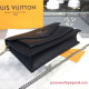 M63471 Louis Vuitton Pochette MyLockMe Chain Lockme (Black)