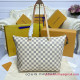 N44040 Louis Vuitton Lena MM Damier Azur Canvas