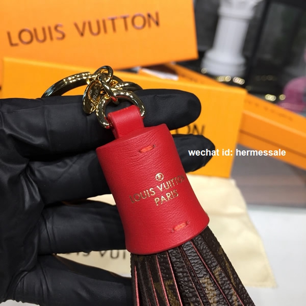 Louis Vuitton M78616 Tassel Bag Charm Red