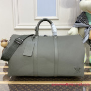 M21536 Keepall Bandoulière 50 LV Aerogram (Khaki)