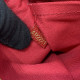 M41638 Pallas Monogram Canvas Leather Clutch Bag Cherry