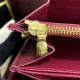 M41895 Zippy Wallet Monogram Canvas (Fuchsia)