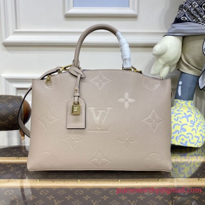 M45833 Grand Palais Monogram Empreinte Leather (Turtledove)