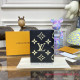 M46290 Passport Cover Monogram Empreinte Leather