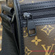 M46328 Archy Messenger MM Monogram Macassar Canvas