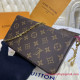 M61276 Félicie Pochette Monogram Canvas