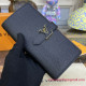 M81330 LV Vertical Wallet Capucines (Black)