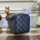 N47625 Toiletry Pouch Damier Graphite Canvas