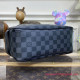 N47625 Toiletry Pouch Damier Graphite Canvas