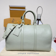 M15181 Keepall Bandoulière 45 Khaki Green (Authentic Quality)