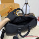 M15249 Keepall Bandoulière 35 Black (Authentic Quality)