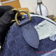 M15277 Speedy 40 Bandoulière Blue Denim (Authentic Quality)