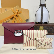 M25760 Kirigami Pochette Plum (Authentic Quality)