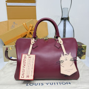 M25766 Louis Vuitton Travels With Grace Coddingon Speedy Soft 30 Plum (Authentic Quality)