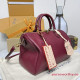 M25766 Louis Vuitton Travels With Grace Coddingon Speedy Soft 30 Plum (Authentic Quality)