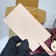 M25766 Louis Vuitton Travels With Grace Coddingon Speedy Soft 30 Plum (Authentic Quality)