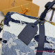 M26117 Keepall Bandoulière 50 Denim Boro Landscape (Authentic Quality)