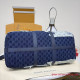 M26117 Keepall Bandoulière 50 Denim Boro Landscape (Authentic Quality)