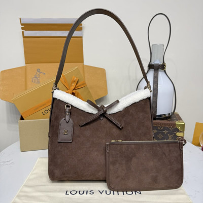 M26421 LV Ski CarryAll PM Chocolate Brown (Authentic Quality)
