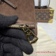 M26421 LV Ski CarryAll PM Chocolate Brown (Authentic Quality)