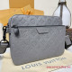 M27185 Trio Messenger Anthracite Gray (Authentic Quality)