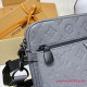M27185 Trio Messenger Anthracite Gray (Authentic Quality)