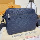 M27925 Trio Messenger Navy Blue (Authentic Quality)