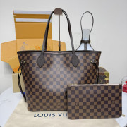 N40598 Neverfull MM Rose Ballerine Pink (Authentic Quality)