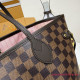N40598 Neverfull MM Rose Ballerine Pink (Authentic Quality)