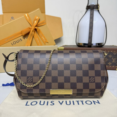 N41129 Favorite MM Damier Ebene Canvas (Authentic Quality)
