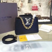 Louis Vuitton M42935 Capucines Mini Chain Taurillon Leather
