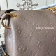 Louis Vuitton M43743 Ponthieu PM Monogram Empreinte Leather Taupe Glace