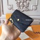 Louis Vuitton M60633 Key Pouch in Monogram Empreinte leather Noir