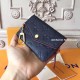 Louis Vuitton M62017 Key Pouch in Monogram Empreinte leather MARINE ROUGE
