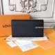 M64551 Capucines Wallet Taurillon Leather (Black)