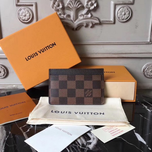 Louis Vuitton Damier Id Card Holder Literacy Basics