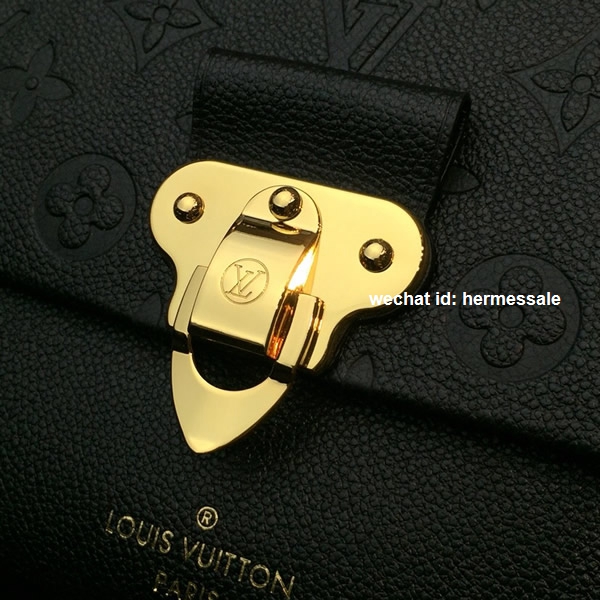 Louis Vuitton M44151 Vavin PM Monogram Empreinte Leather - Noir