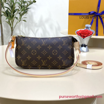 M40712 Pochette Accessories Monogram Canvas  (Authentic Quality)